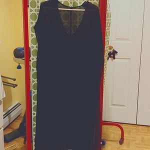 Gorgeous silk, sheer tunic.